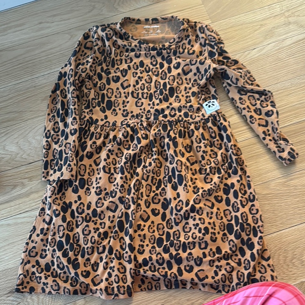Mini Rodini Leopard Print Dress